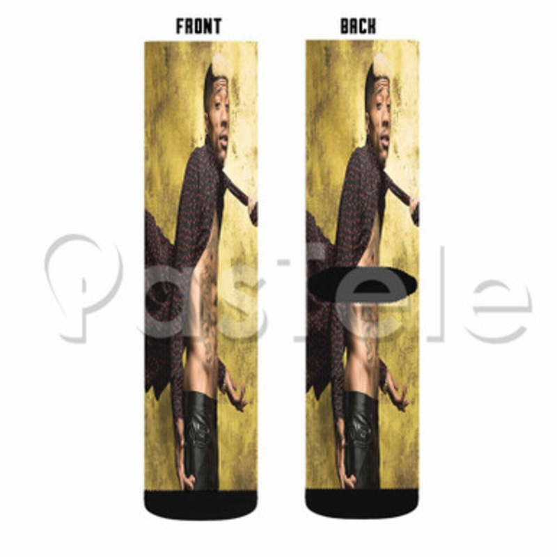 Solo Lucci Custom Sublimation Personalized Printed Socks Polyester Acrylic Nylon Spandex