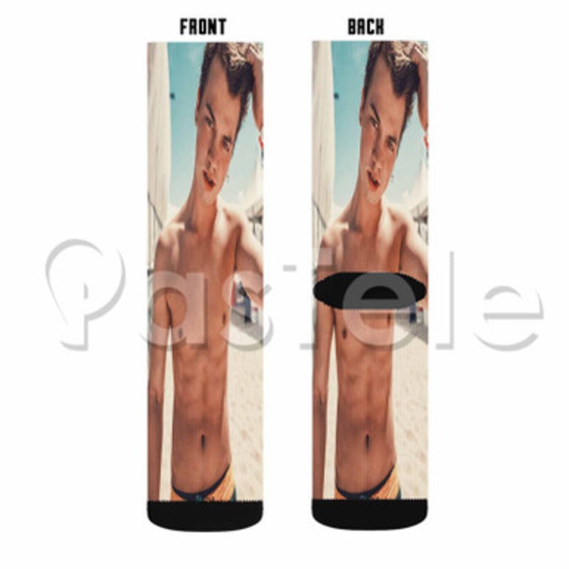 Taylor Caniff Custom Sublimation Personalized Printed Socks Polyester Acrylic Nylon Spandex