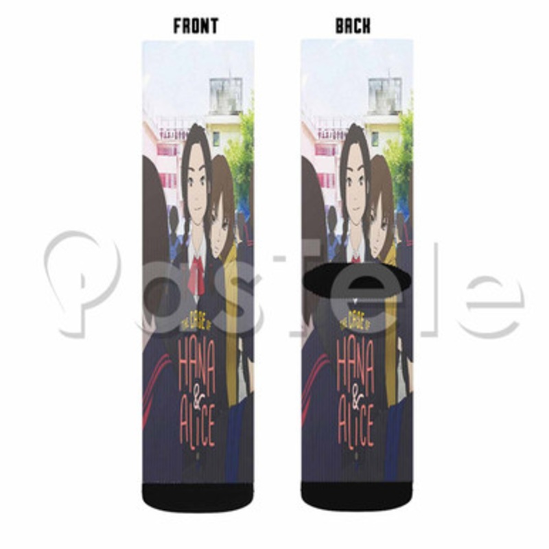 The Case of Hana Alice Custom Sublimation Printed Socks Polyester Acrylic Nylon Spandex