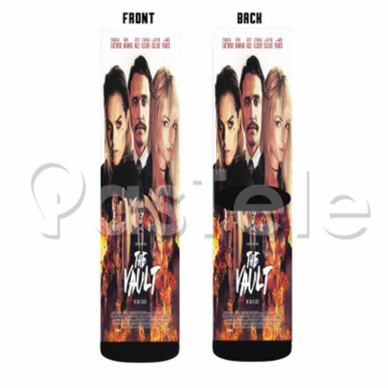 The Vault Custom Sublimation Personalized Printed Socks Polyester Acrylic Nylon Spandex
