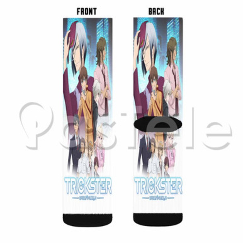 Trickster Edogawa Ranpo Shounen Tanteidan Custom Sublimation Printed Socks Polyester Acrylic Nylon S