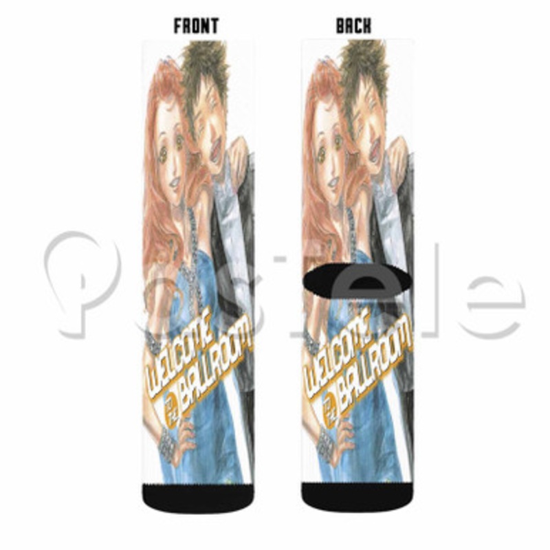 Welcome to the Ballroom Anime Custom Sublimation Personalized Printed Socks Polyester Acrylic Nylon Spandex