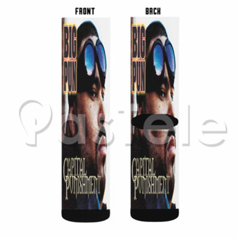 Big Pun Custom Sublimation Printed Socks Polyester Acrylic Nylon Spandex