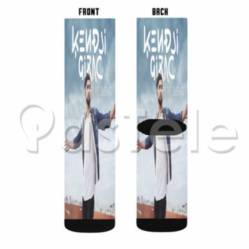 Kendji Girac Custom Sublimation Printed Socks Polyester Acrylic Nylon Spandex