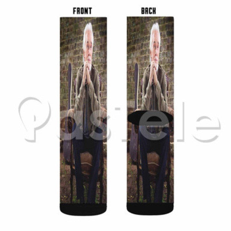 Kenny Rogers Custom Sublimation Printed Socks Polyester Acrylic Nylon Spandex