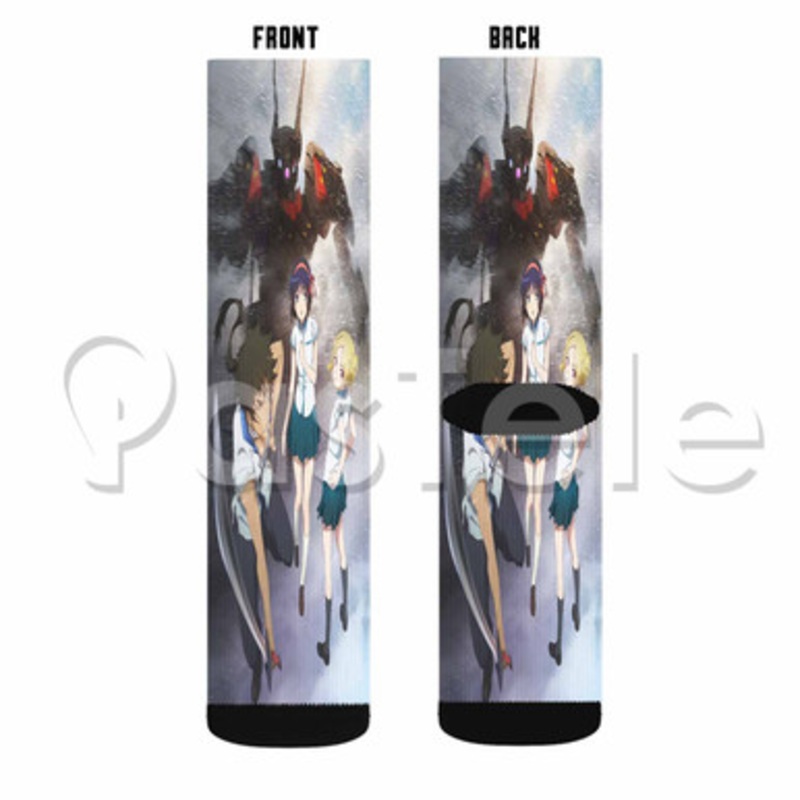 Kuromukuro Custom Sublimation Printed Socks Polyester Acrylic Nylon Spandex