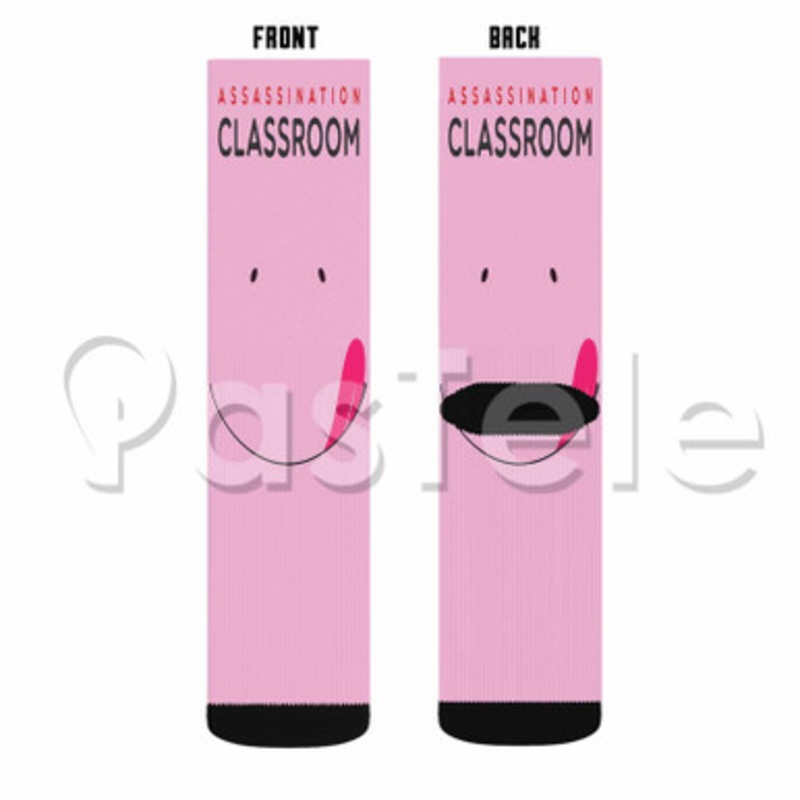 Assassination Classroom Custom Sublimation Printed Socks Polyester Acrylic Nylon Spandex
