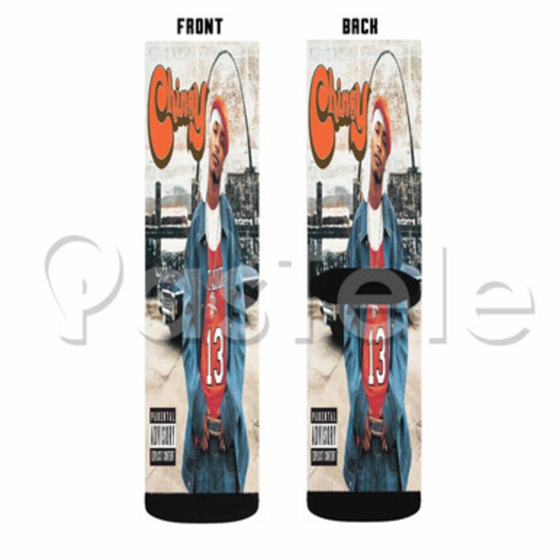 Chingy Custom Sublimation Printed Socks Polyester Acrylic Nylon Spandex