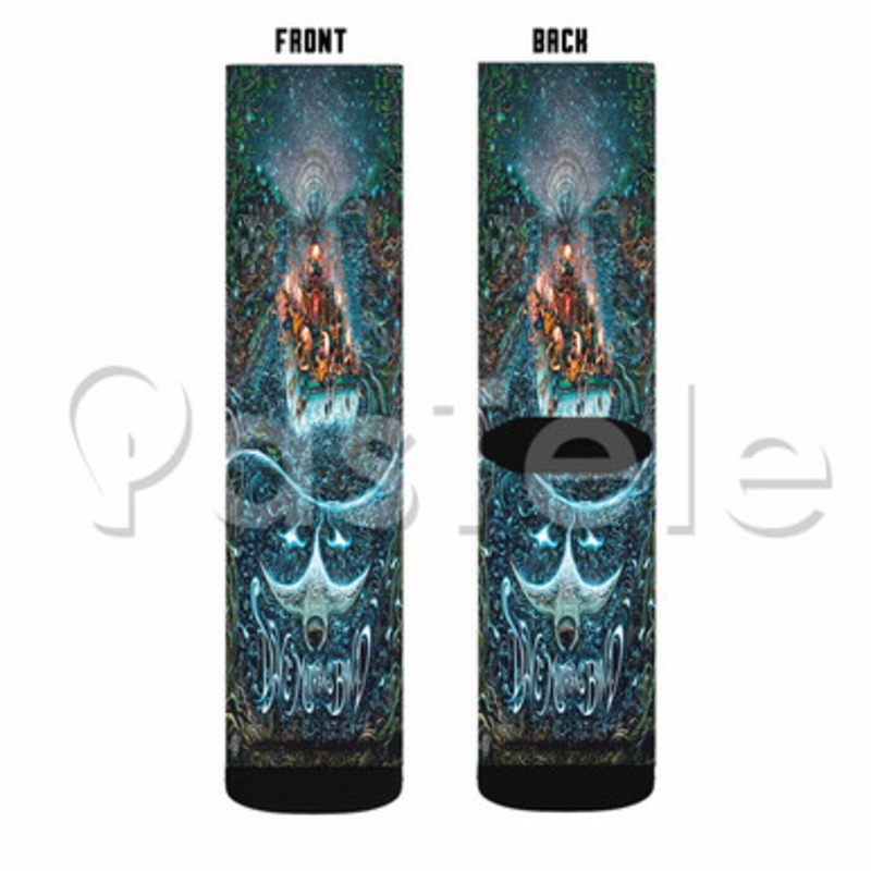 Dave Matthews Band Custom Sublimation Printed Socks Polyester Acrylic Nylon Spandex