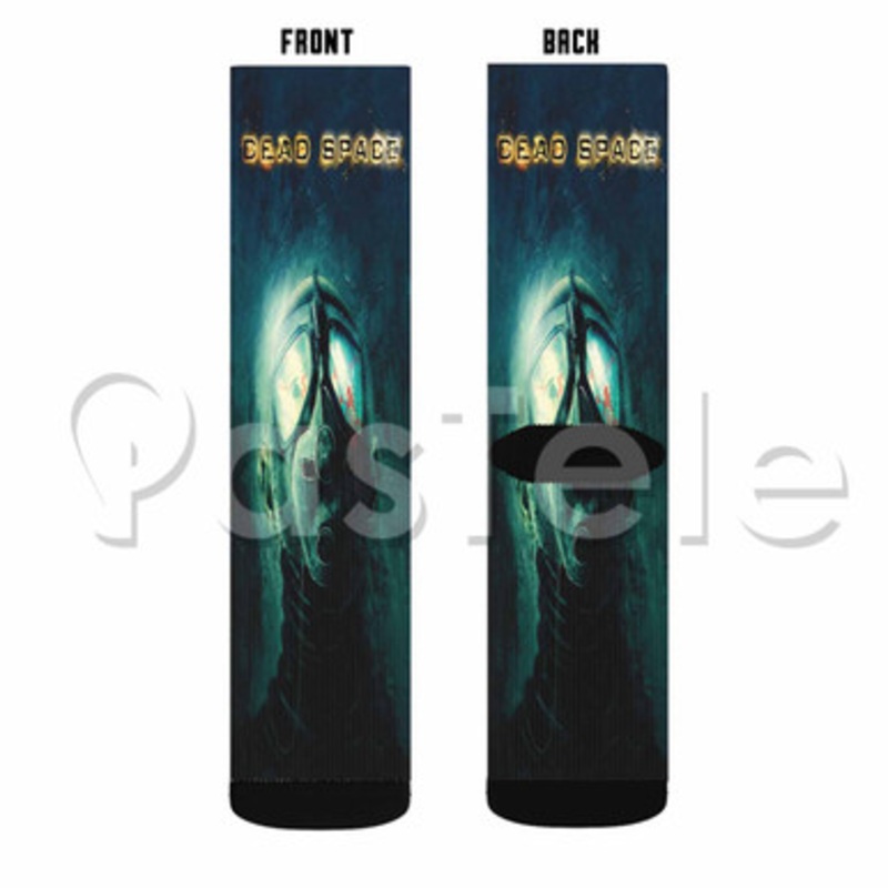 Dead Space Custom Sublimation Printed Socks Polyester Acrylic Nylon Spandex