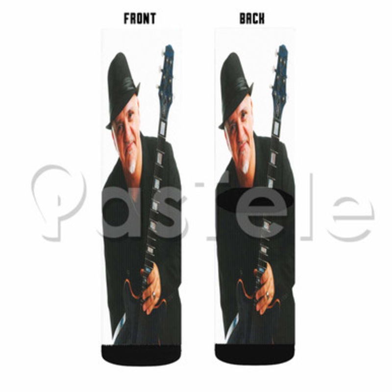 Frank Gambale Custom Sublimation Printed Socks Polyester Acrylic Nylon Spandex