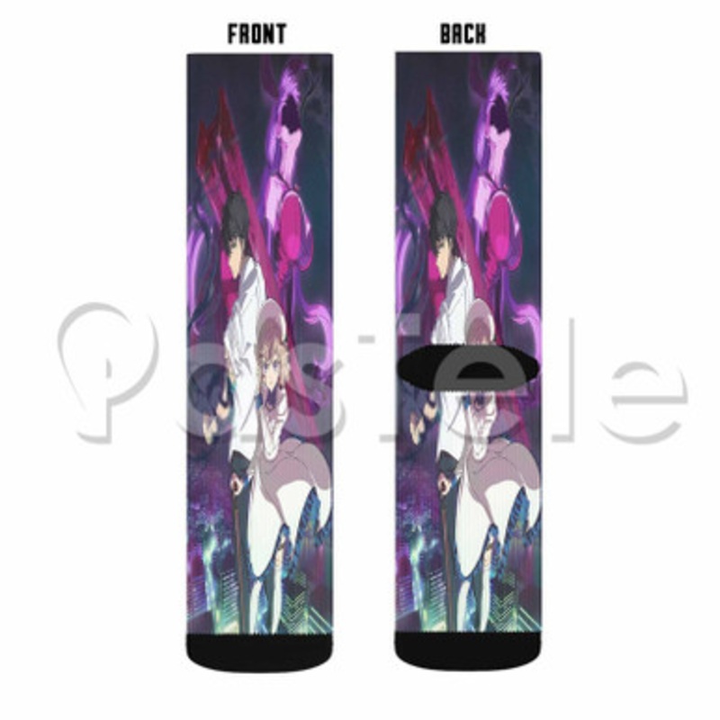 In Spectre Custom Sublimation Printed Socks Polyester Acrylic Nylon Spandex