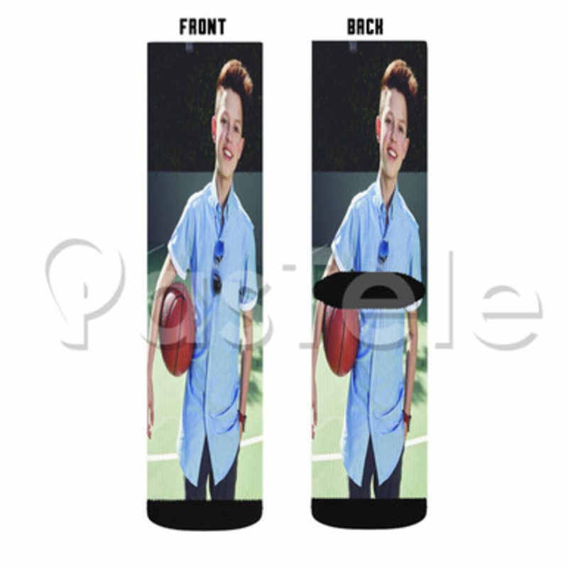 Jacob Sartorius Custom Sublimation Printed Socks Polyester Acrylic Nylon Spandex