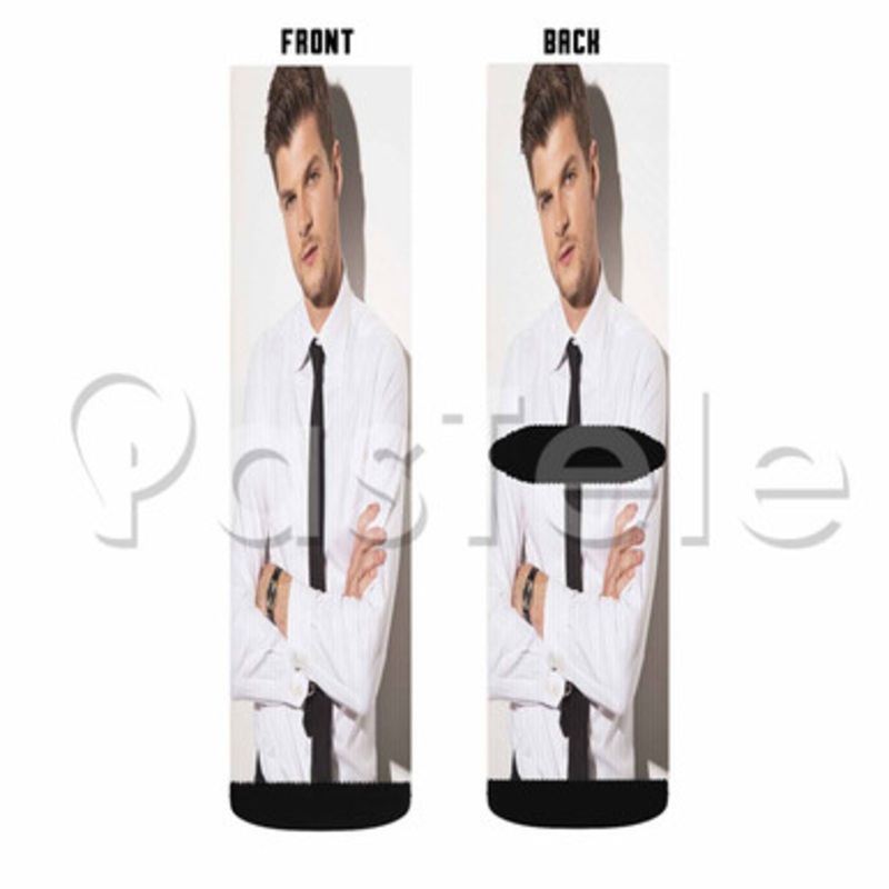 Jim Chapman Custom Sublimation Printed Socks Polyester Acrylic Nylon Spandex