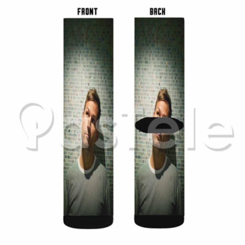 Kaskade Custom Sublimation Printed Socks Polyester Acrylic Nylon Spandex