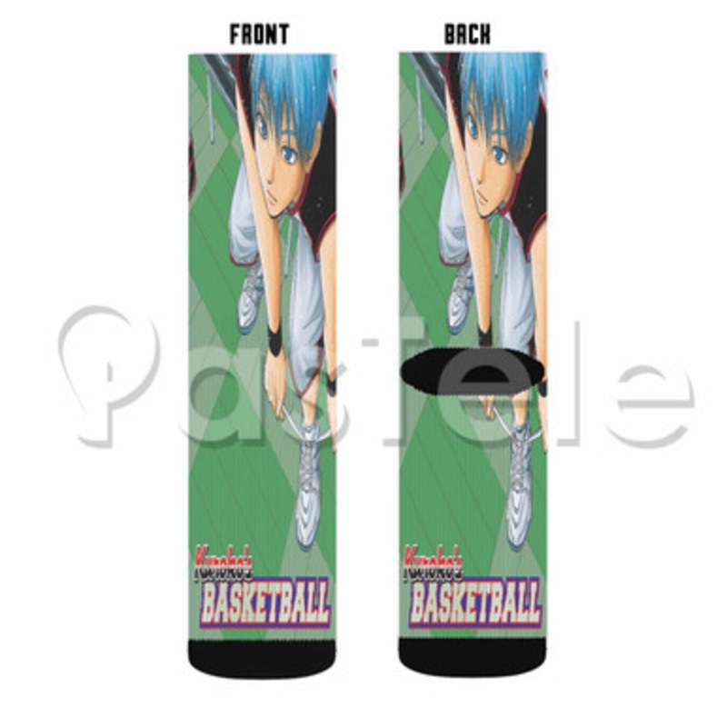 Kuroko s Basketball Volume 3 Custom Sublimation Printed Socks Polyester Acrylic Nylon Spandex