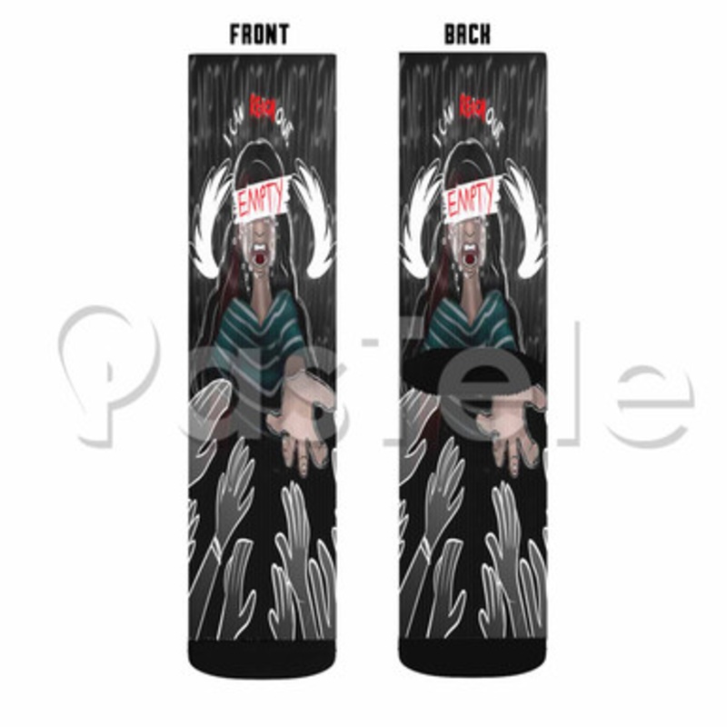 Lol Jaiden Custom Sublimation Printed Socks Polyester Acrylic Nylon Spandex