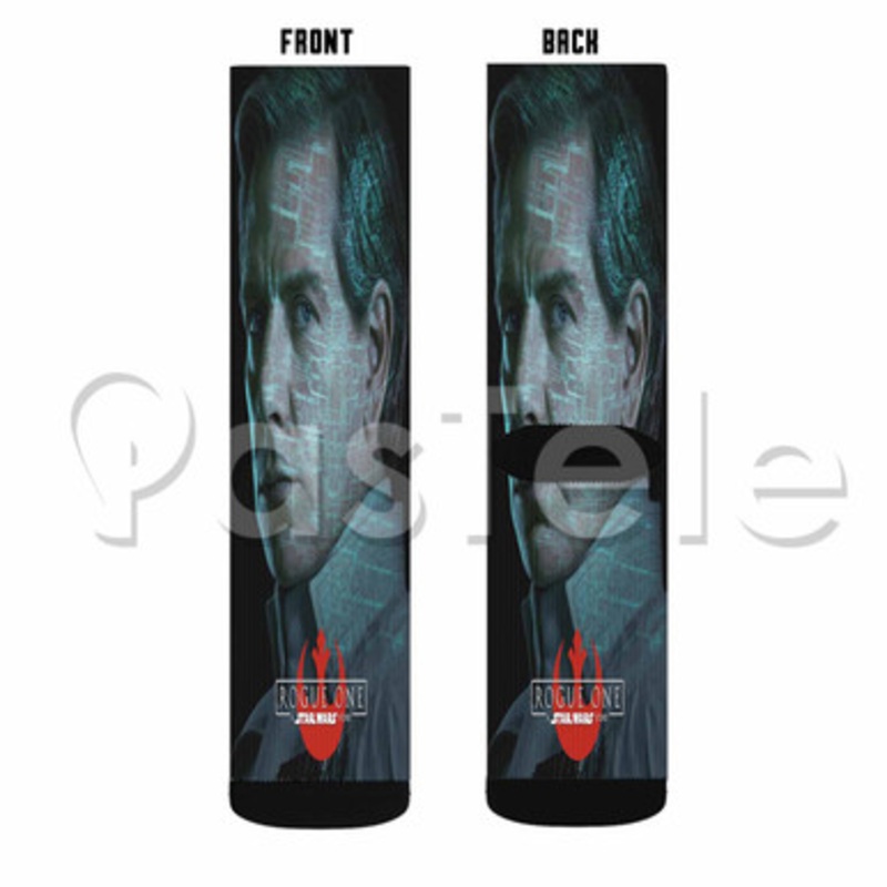 Orson Krennic Star Rogue One A Star Wars Story Custom Sublimation Printed Socks Polyester Acrylic Ny