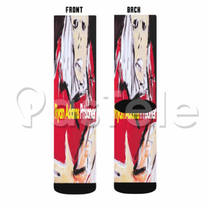 Ryan Adams Prisoner Custom Sublimation Printed Socks Polyester Acrylic Nylon Spandex