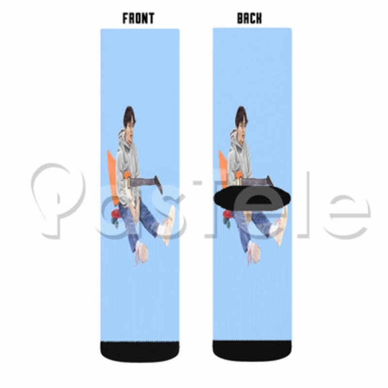 Soy Pablo Custom Sublimation Printed Socks Polyester Acrylic Nylon Spandex