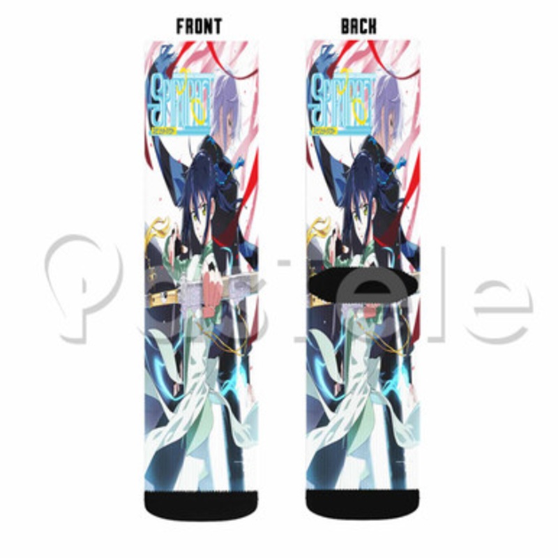 Spiritpact Custom Sublimation Printed Socks Polyester Acrylic Nylon Spandex
