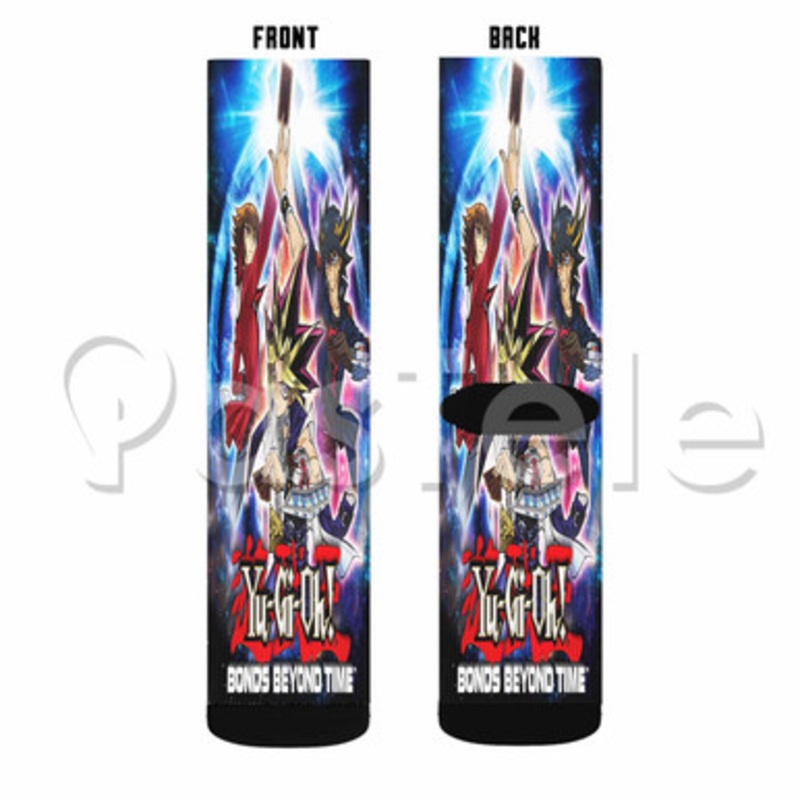 Yu Gi Oh Bonds Beyond Time Custom Sublimation Printed Socks Polyester Acrylic Nylon Spandex