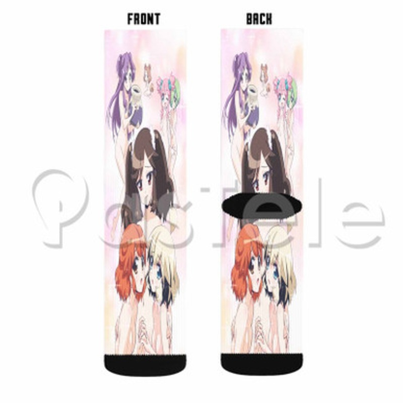 Ai Mai Mii Surgical Friends Custom Sublimation Printed Socks Polyester Acrylic Nylon Spandex