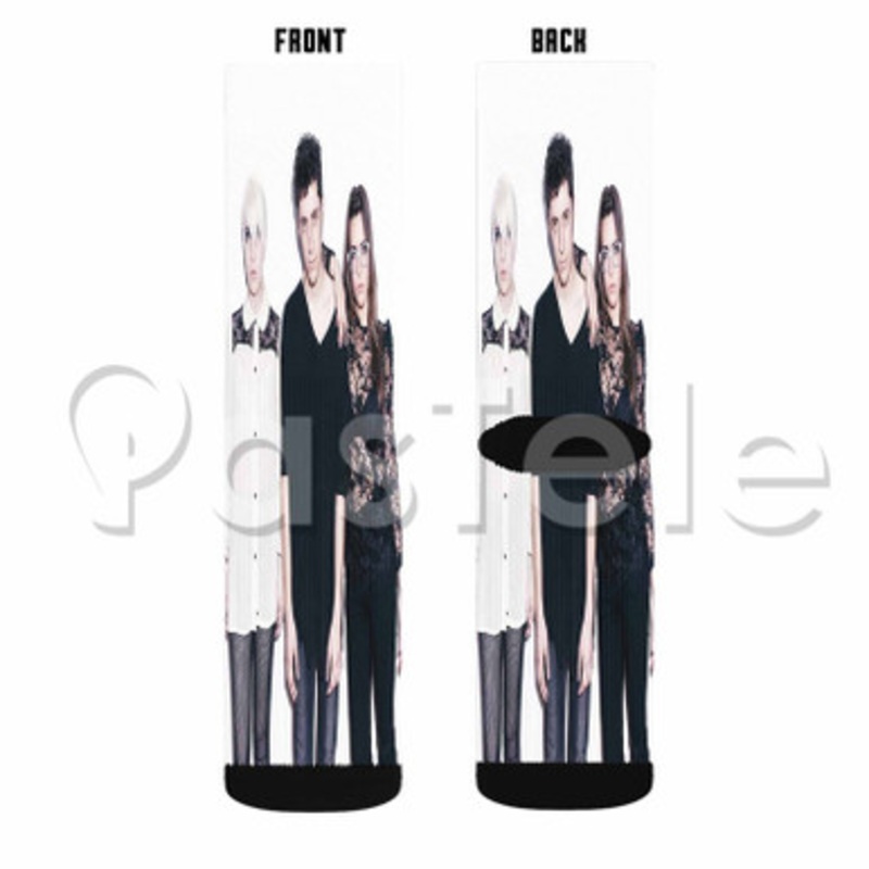 Austra Custom Sublimation Printed Socks Polyester Acrylic Nylon Spandex