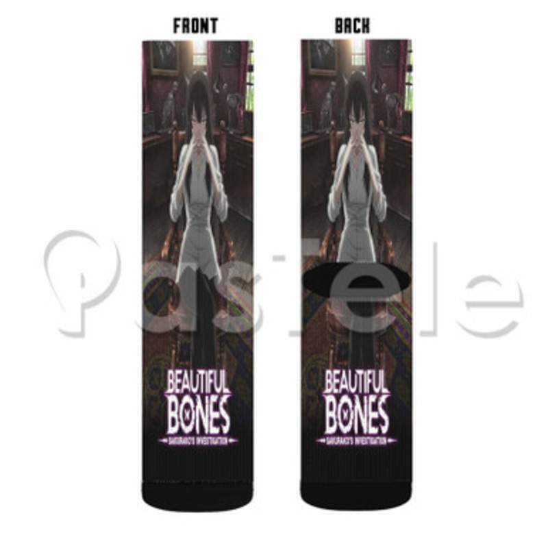 Beautiful Bones Sakurako s Investigation Custom Sublimation Printed Socks Polyester Acrylic Nylon Sp