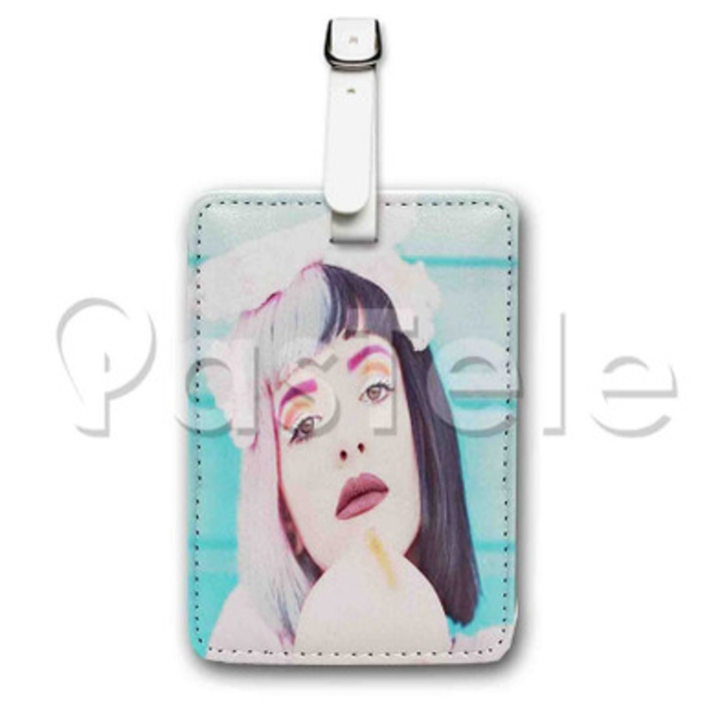 melanie martinez Custom Personalized Luggage Tags PU Leather Travel Baggage Name ID Labels