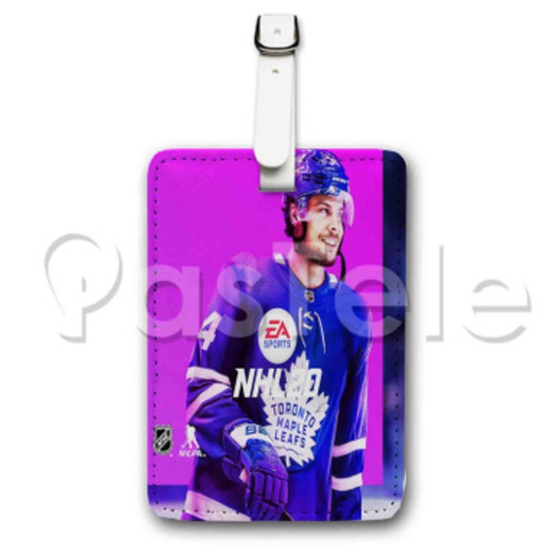 NHL 20 Custom Personalized Luggage Tags PU Leather Travel Baggage Name ID Labels