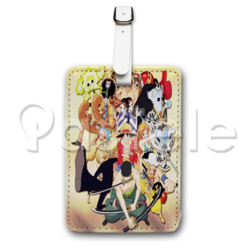 one piece Custom Personalized Luggage Tags PU Leather Travel Baggage Name ID Labels