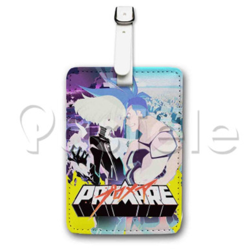 Promare Custom Personalized Luggage Tags PU Leather Travel Baggage Name ID Labels