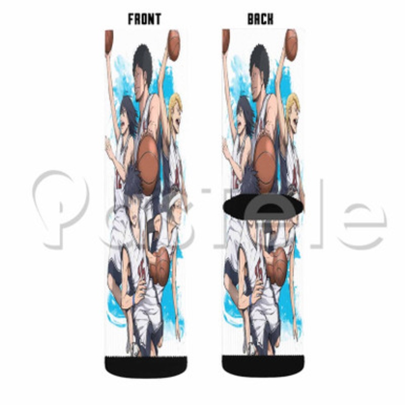 Sora the Wingless Duck Custom Sublimation Printed Socks Polyester Acrylic Nylon Spandex