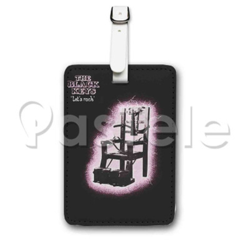The Black Keys Let s Rock Custom Personalized Luggage Tags PU Leather Travel Baggage Name ID Labels