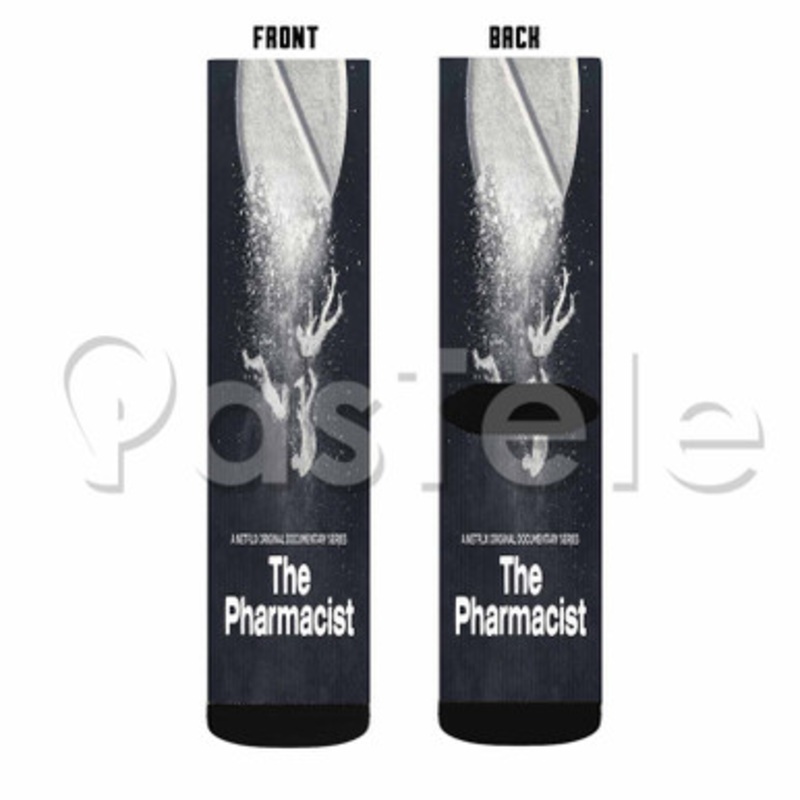 The Pharmacist Custom Sublimation Printed Socks Polyester Acrylic Nylon Spandex