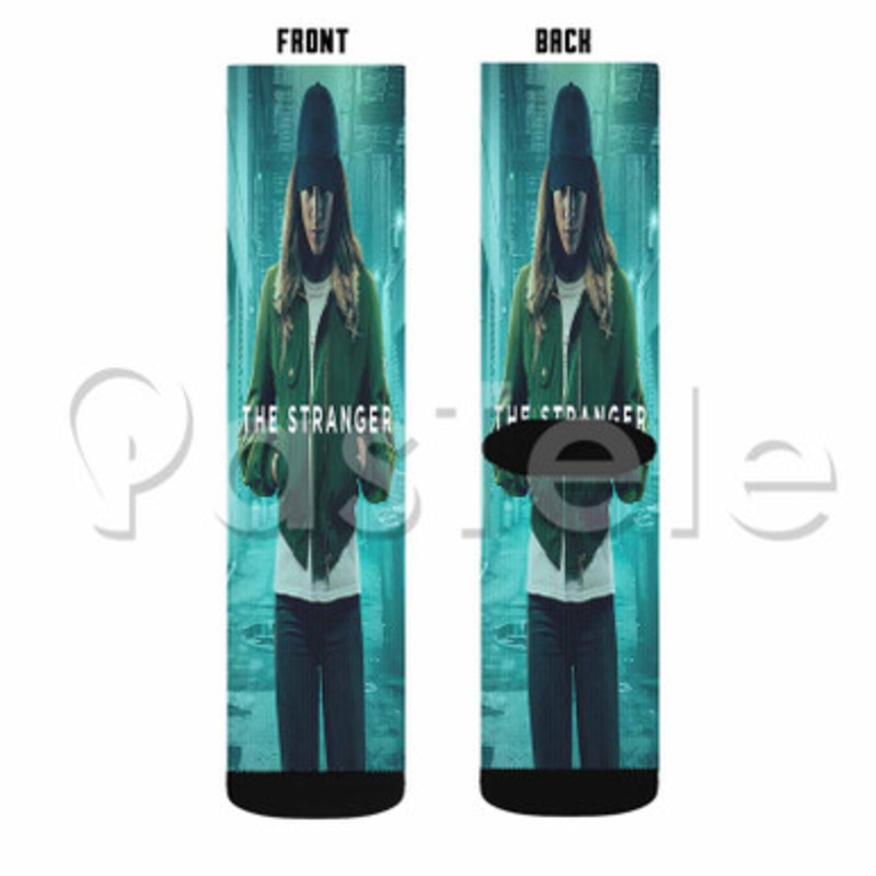 The Stranger Custom Sublimation Printed Socks Polyester Acrylic Nylon Spandex