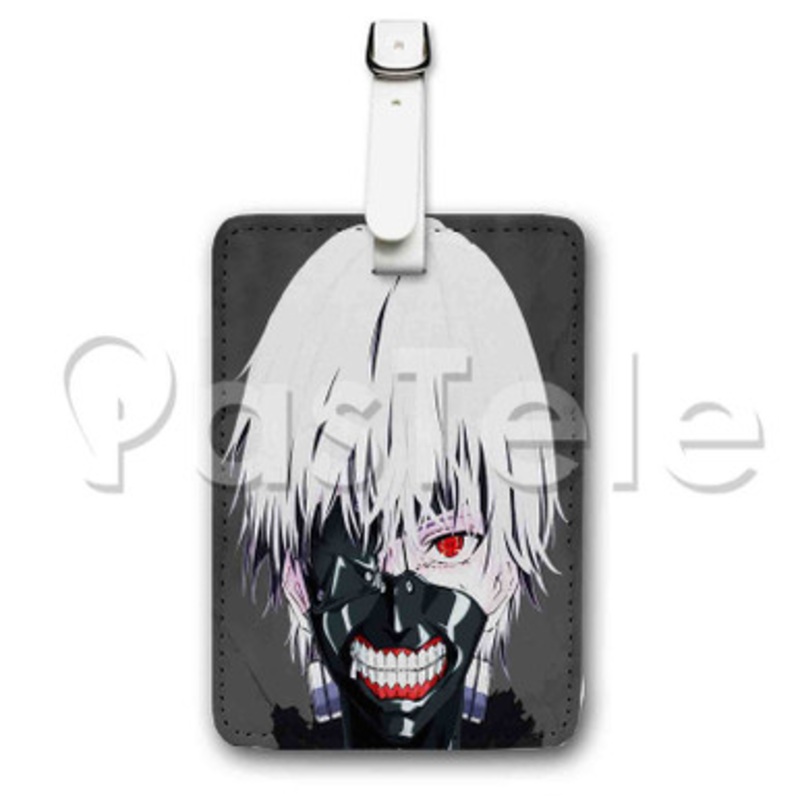 tokyo ghoul Custom Personalized Luggage Tags PU Leather Travel Baggage Name ID Labels