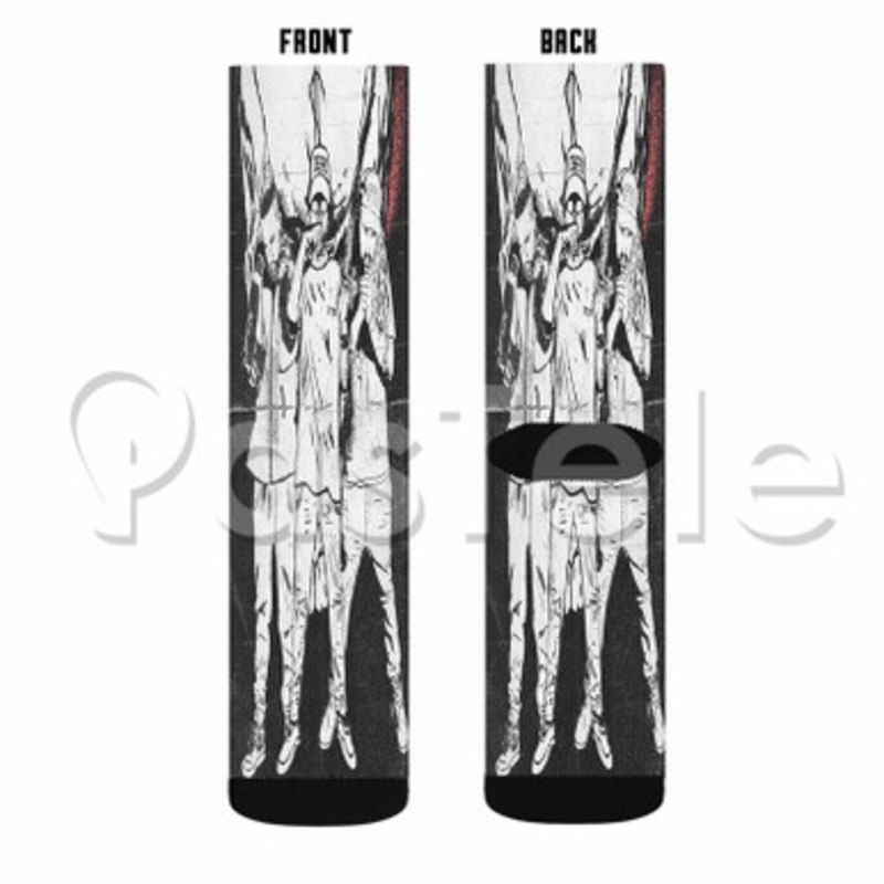$Uicideboy$ Custom Sublimation Printed Socks Polyester Acrylic Nylon Spandex