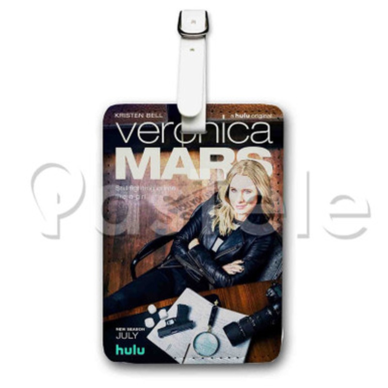 Veronica Mars Custom Personalized Luggage Tags PU Leather Travel Baggage Name ID Labels