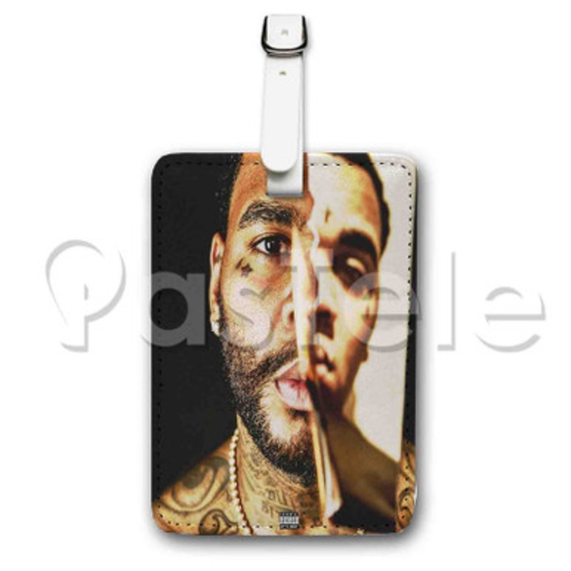 Kevin Gates I m Him Custom Personalized Luggage Tags PU Leather Travel Baggage Name ID Labels