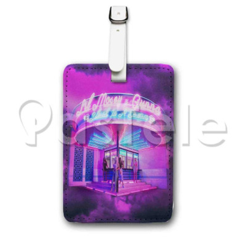 Lil Mosey Stuck in a Dream Custom Personalized Luggage Tags PU Leather Travel Baggage Name ID Labels