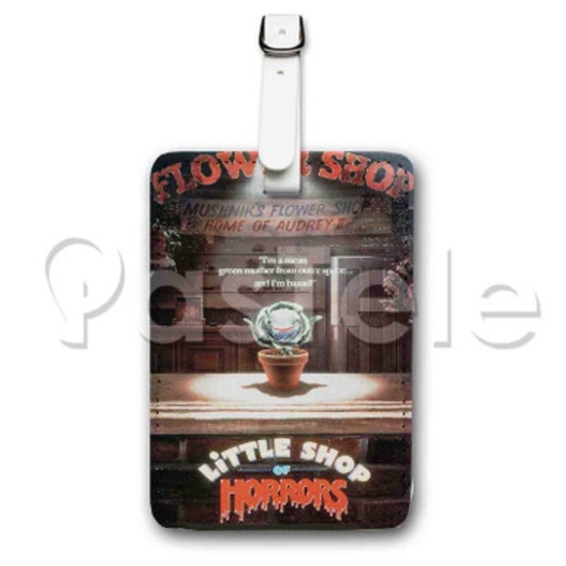 Little Shop of Horrors Custom Personalized Luggage Tags PU Leather Travel Baggage Name ID Labels