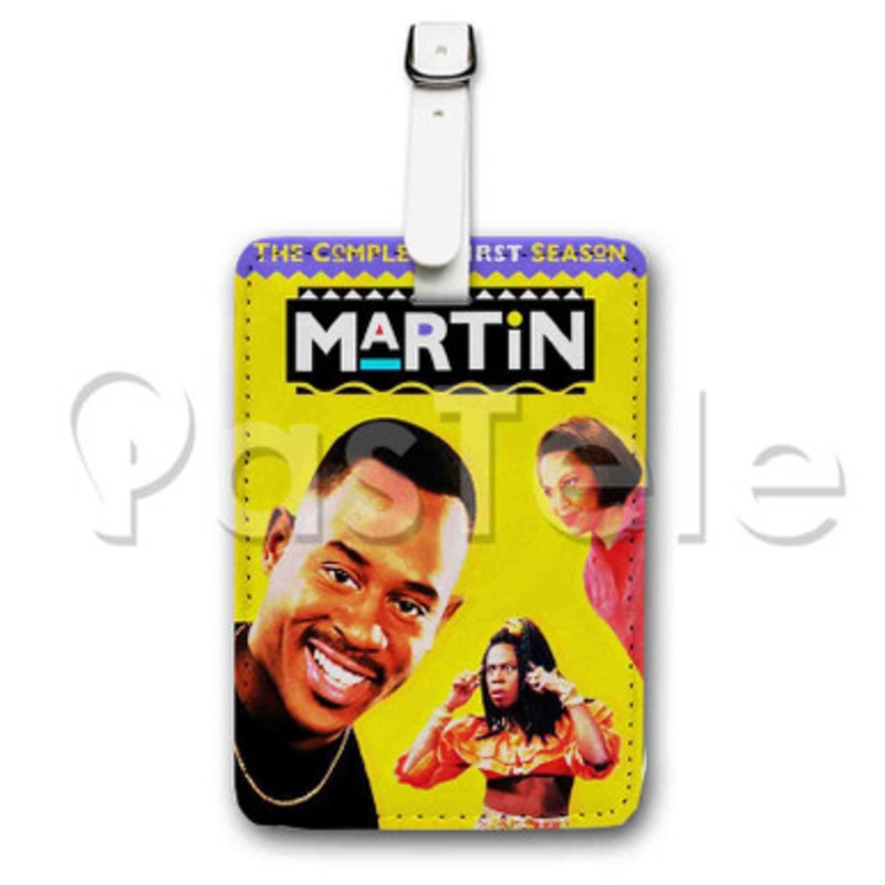 Martin Lawrence Comedy Show Custom Personalized Luggage Tags PU Leather Travel Baggage Name ID Labels