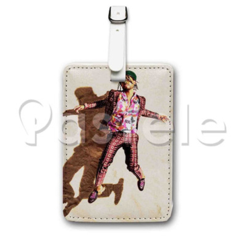 Miguel Sky Walker Custom Personalized Luggage Tags PU Leather Travel Baggage Name ID Labels
