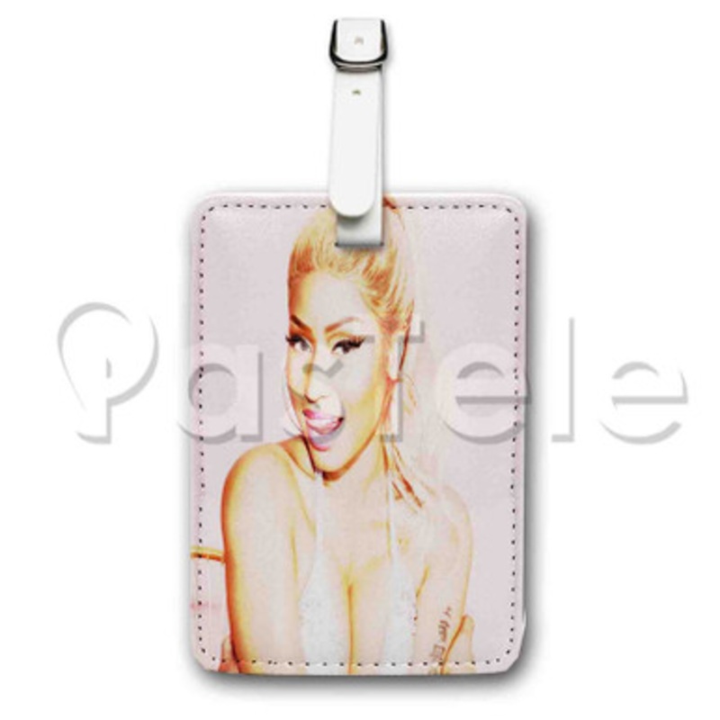 Nicki Minaj Custom Personalized Luggage Tags PU Leather Travel Baggage Name ID Labels