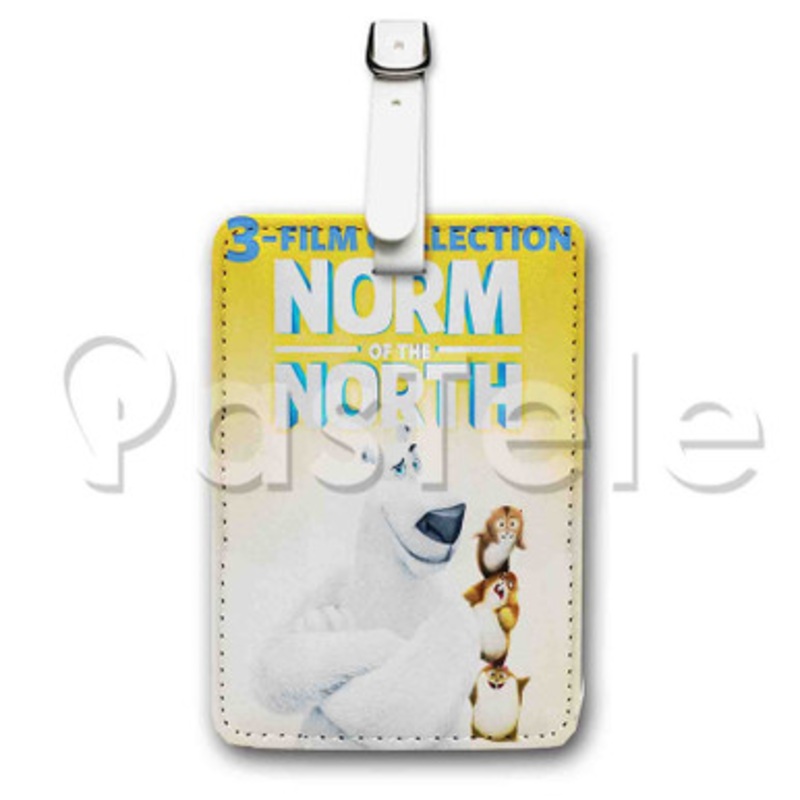Norm of the North Custom Personalized Luggage Tags PU Leather Travel Baggage Name ID Labels
