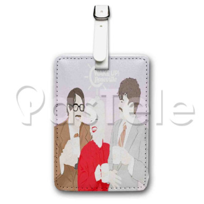 paramore Custom Personalized Luggage Tags PU Leather Travel Baggage Name ID Labels