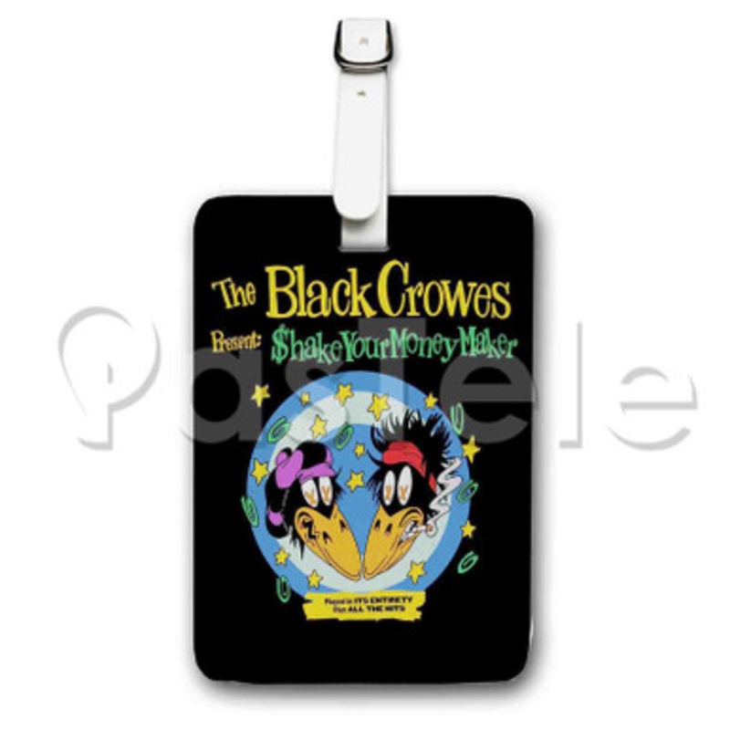 The Black Crowes Custom Personalized Luggage Tags PU Leather Travel Baggage Name ID Labels