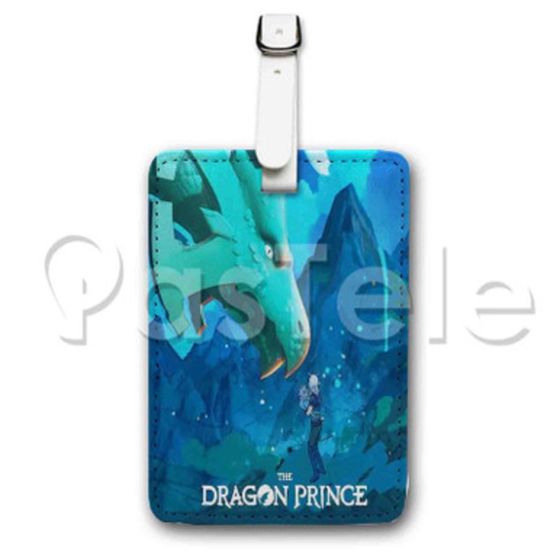 The Dragon Prince Season 3 Custom Personalized Luggage Tags PU Leather Travel Baggage Name ID Labels